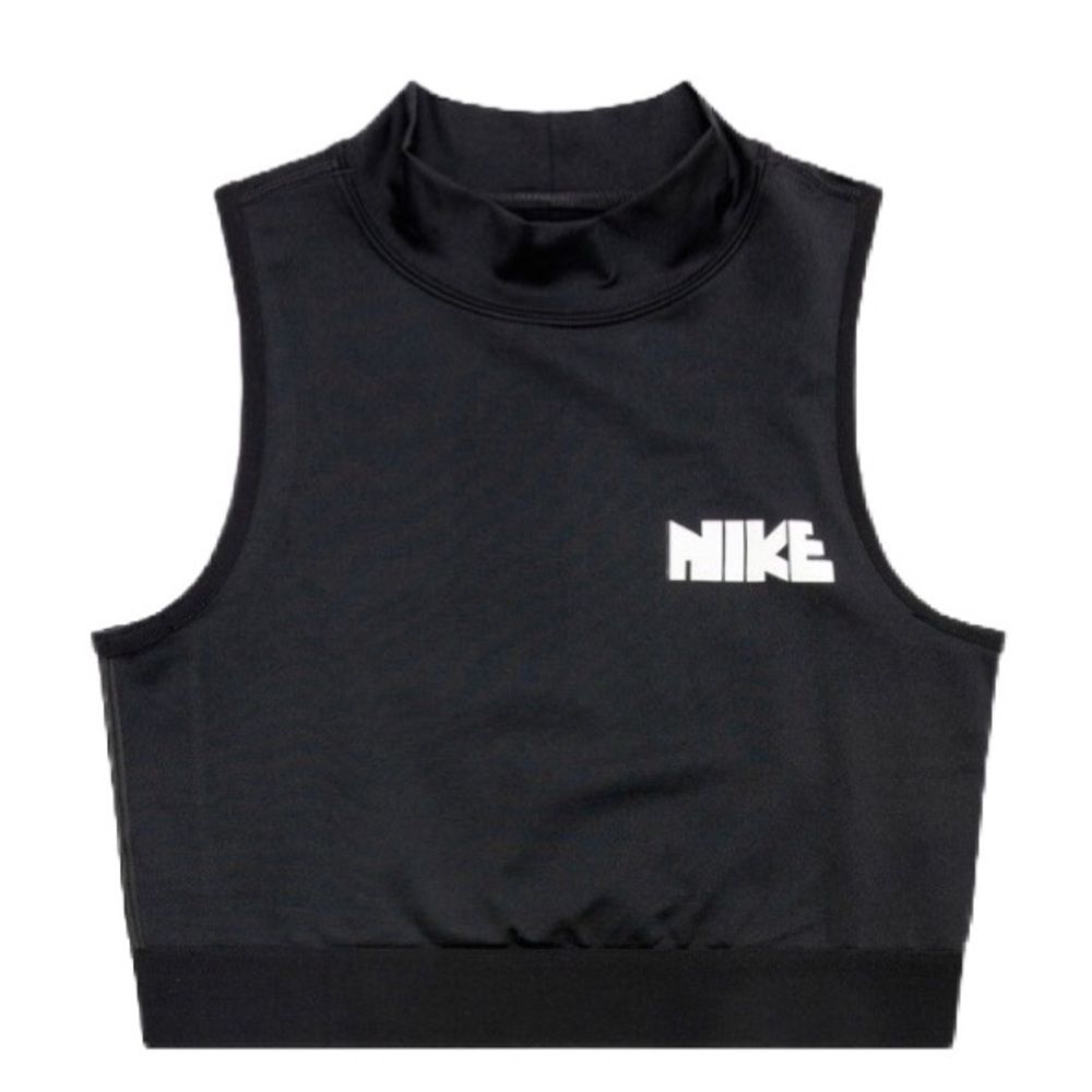 Nike x Sacai Black Crop Top Black Size S